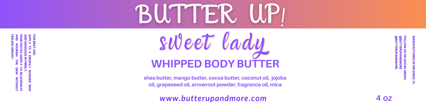Sweet Lady Body Butter